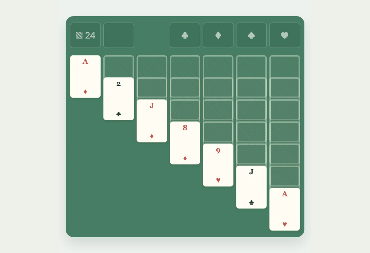 Solitaire — ảnh gameplay 1