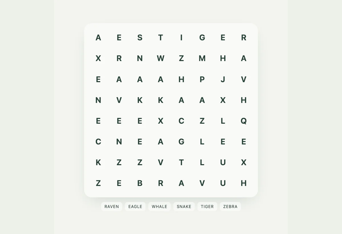 Word Hunt — ảnh gameplay 1